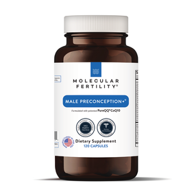 Male Preconception+® Fertility Supplement for Men - Reproductive Cell & Fertility Support