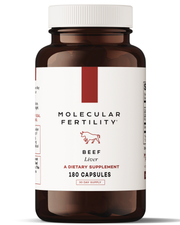 Beef Liver Fertility Supplement for Women & Men - Hormone & Reproductive Support